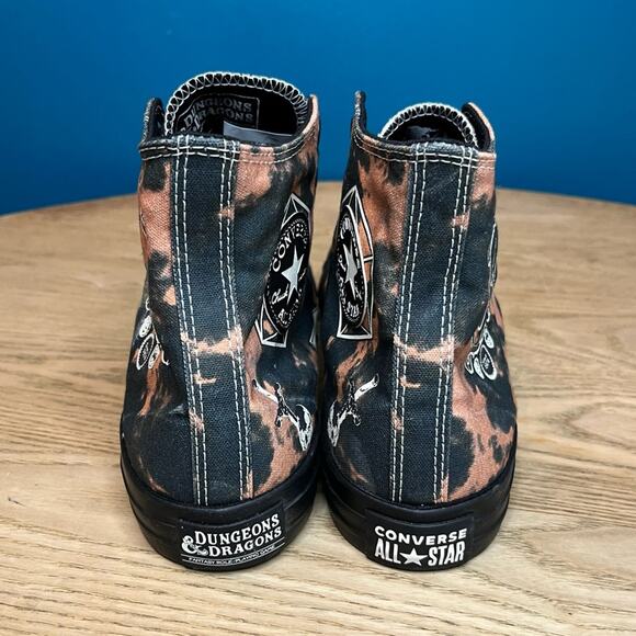 NWOT Converse Dungeons & Dragons Custom Chuck Taylor High Top Sneaker Men’s 10.5 - Picture 5 of 10